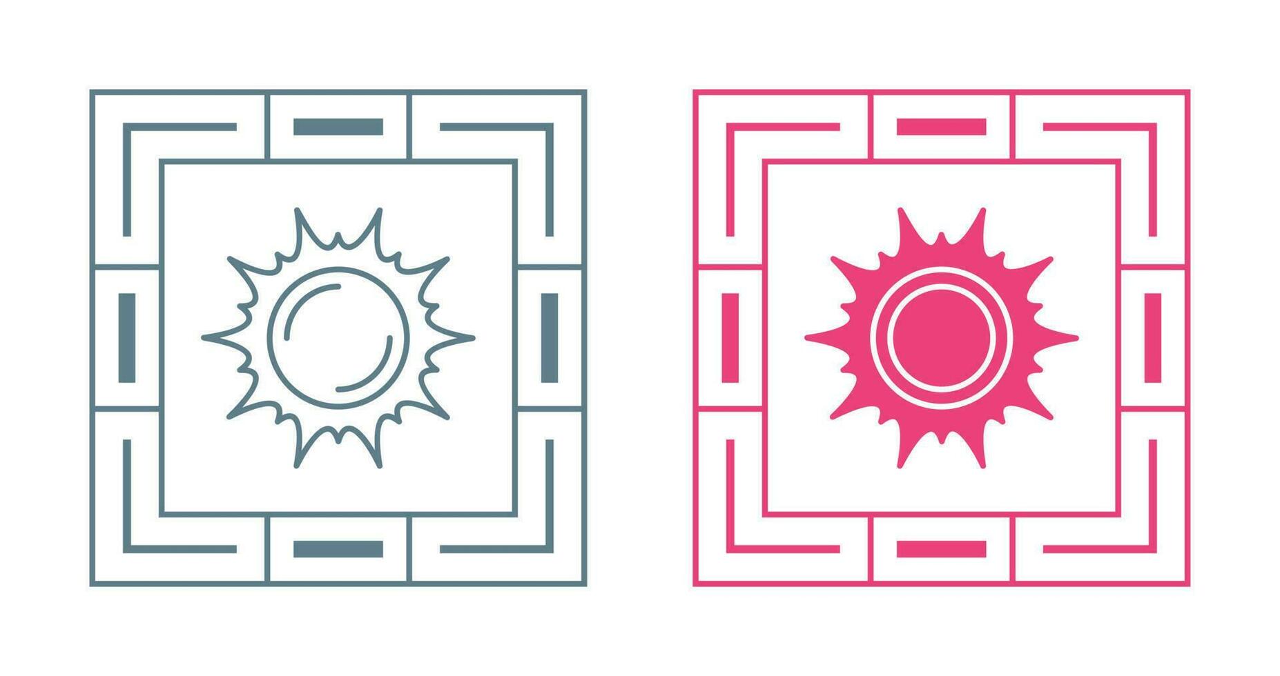 Sun Vector Icon