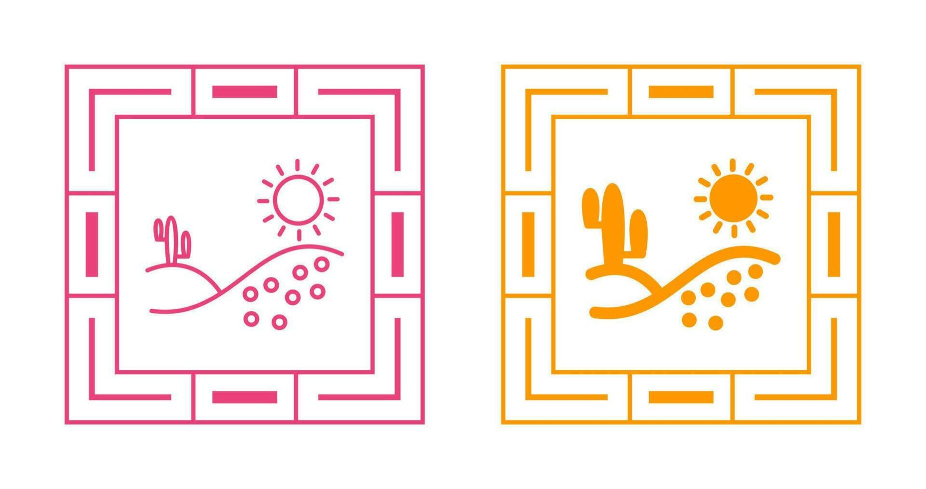 Desert Vector Icon