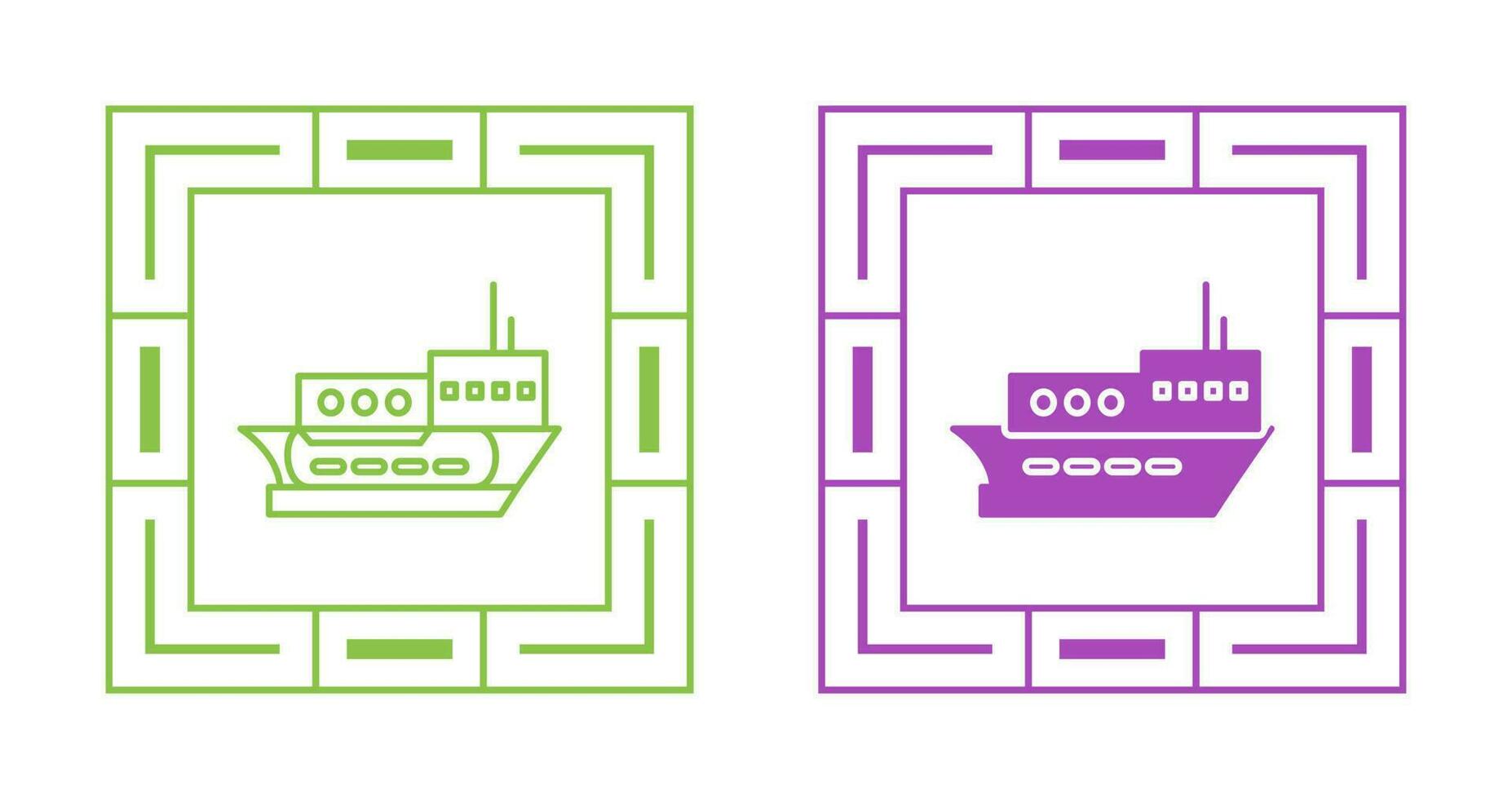 Delivery Ship Vector Icon