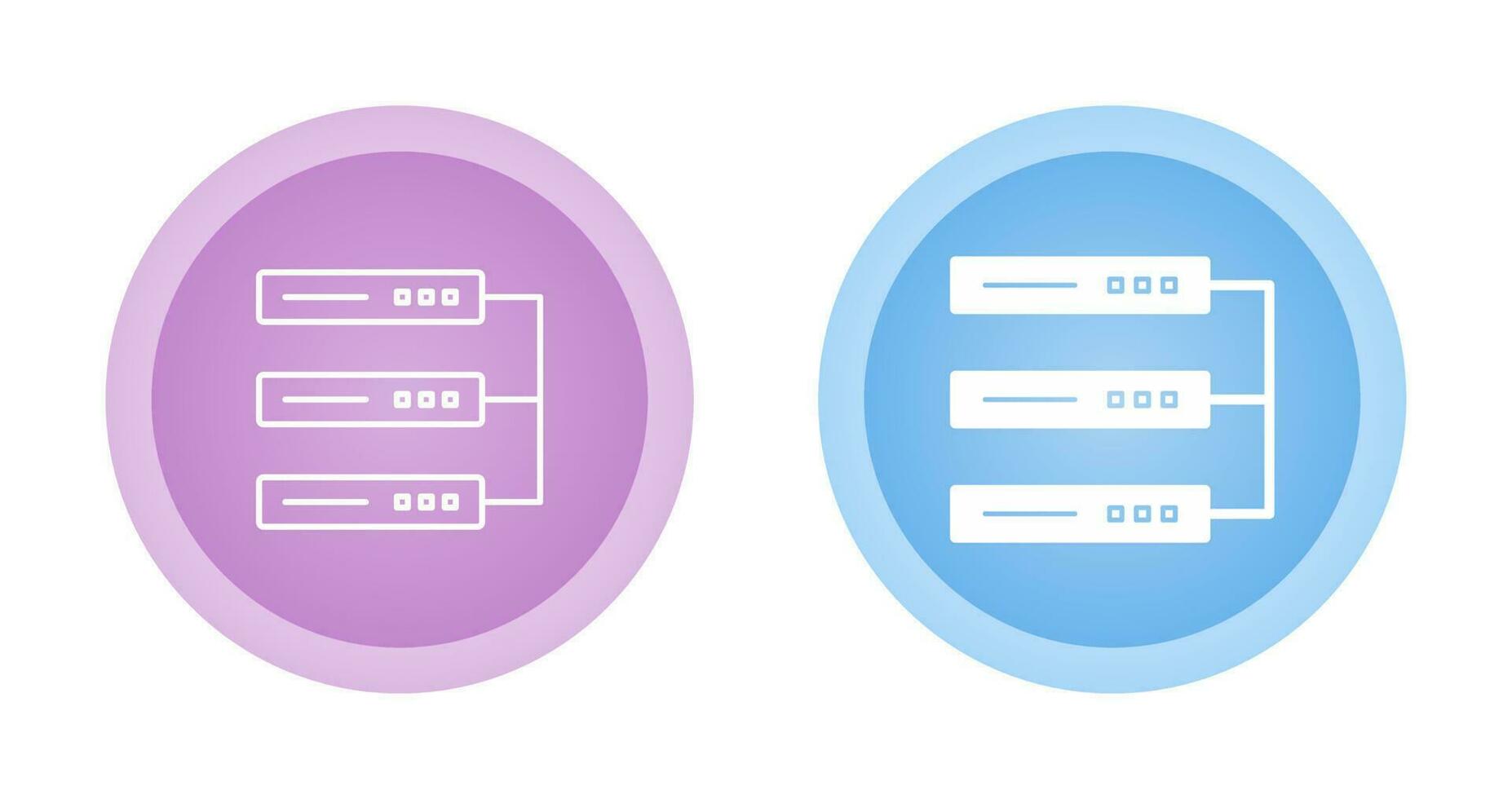 Data Center Vector Icon