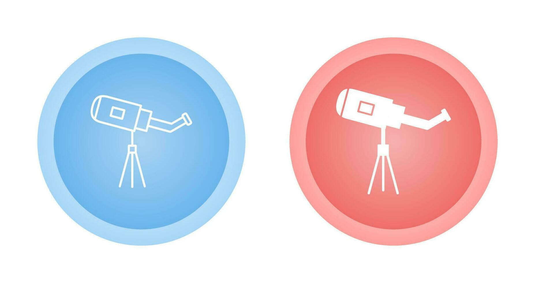 Telescope Vector Icon