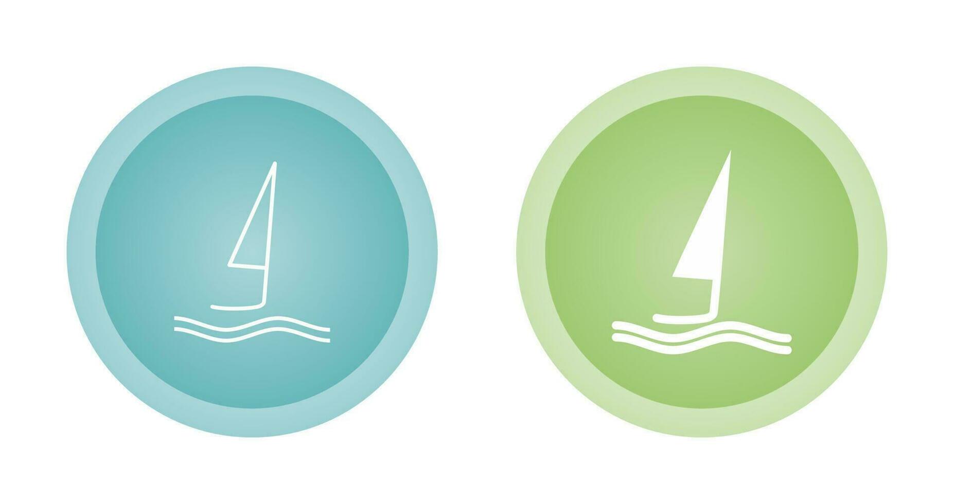 Surfing Vector Icon