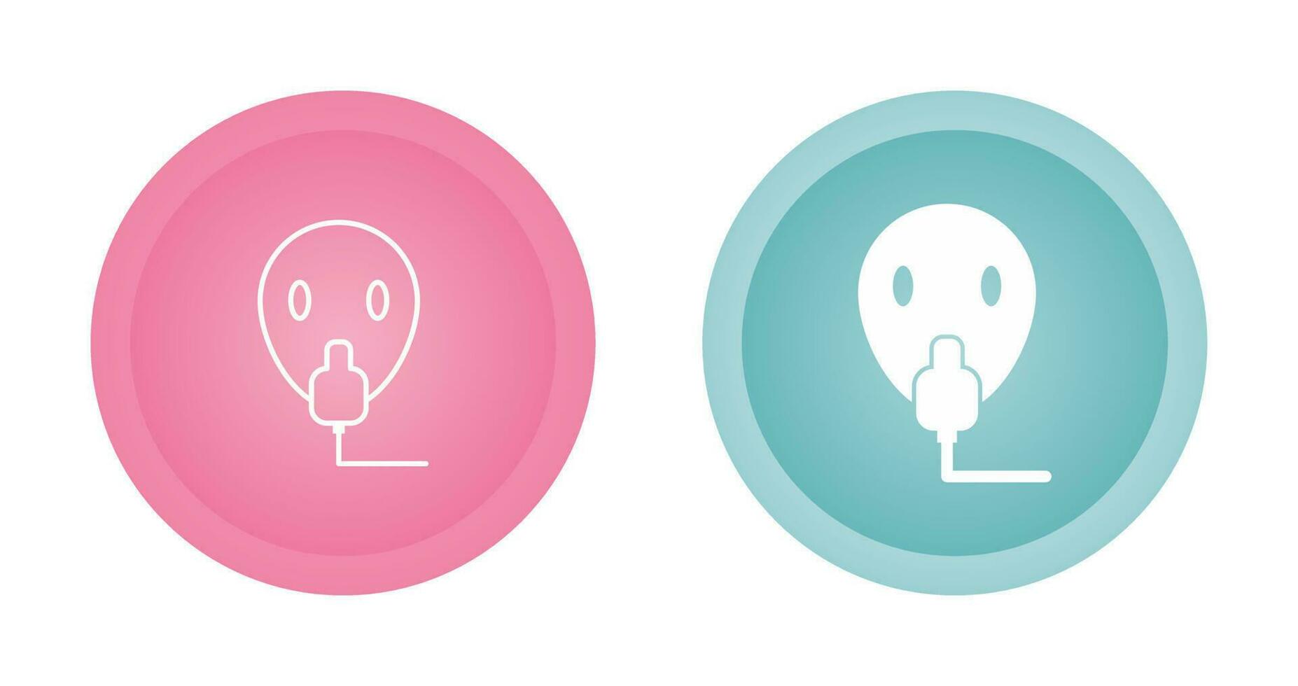Oxygen Mask Vector Icon