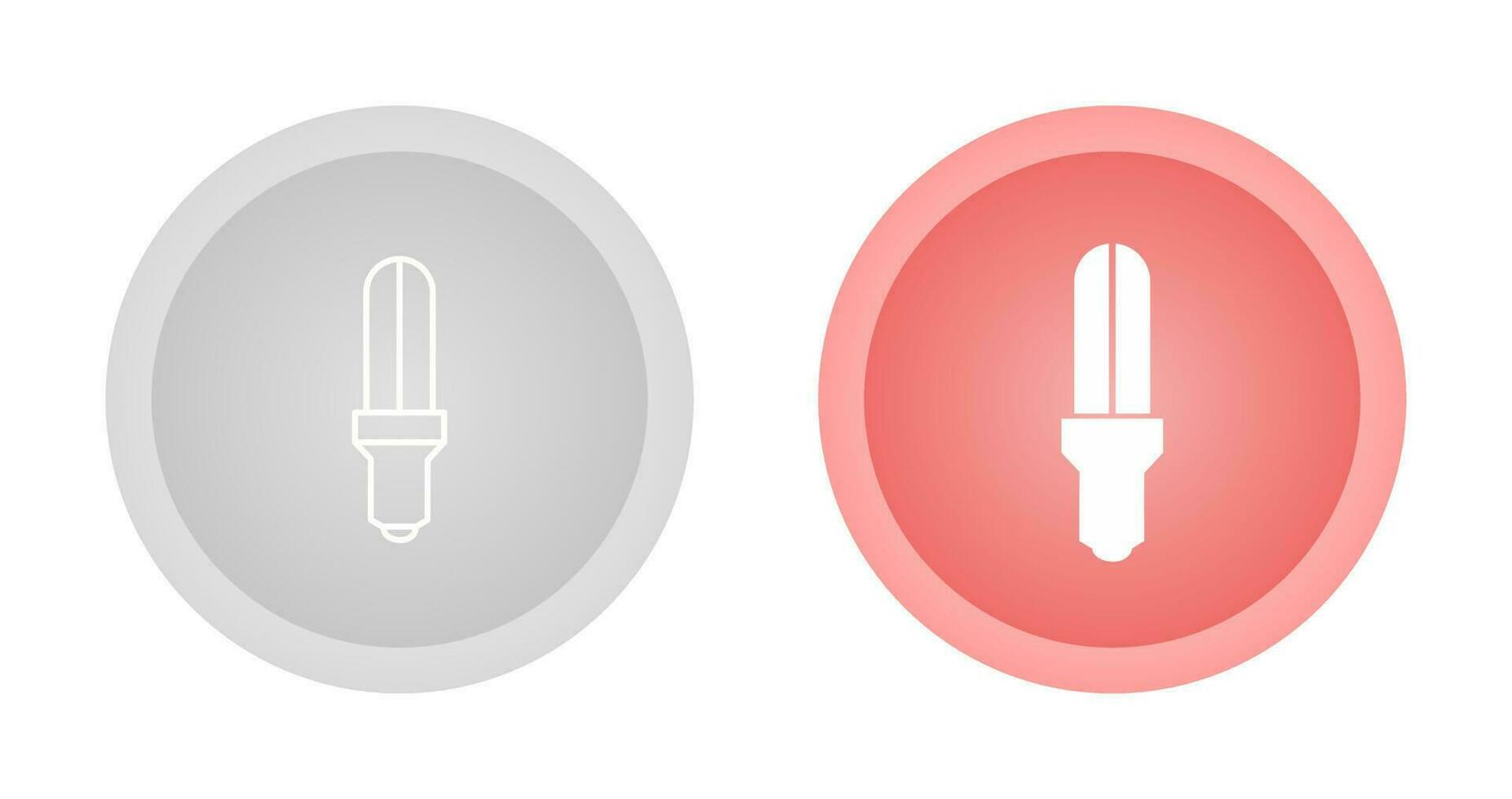 Energy Saver Bulb Vector Icon