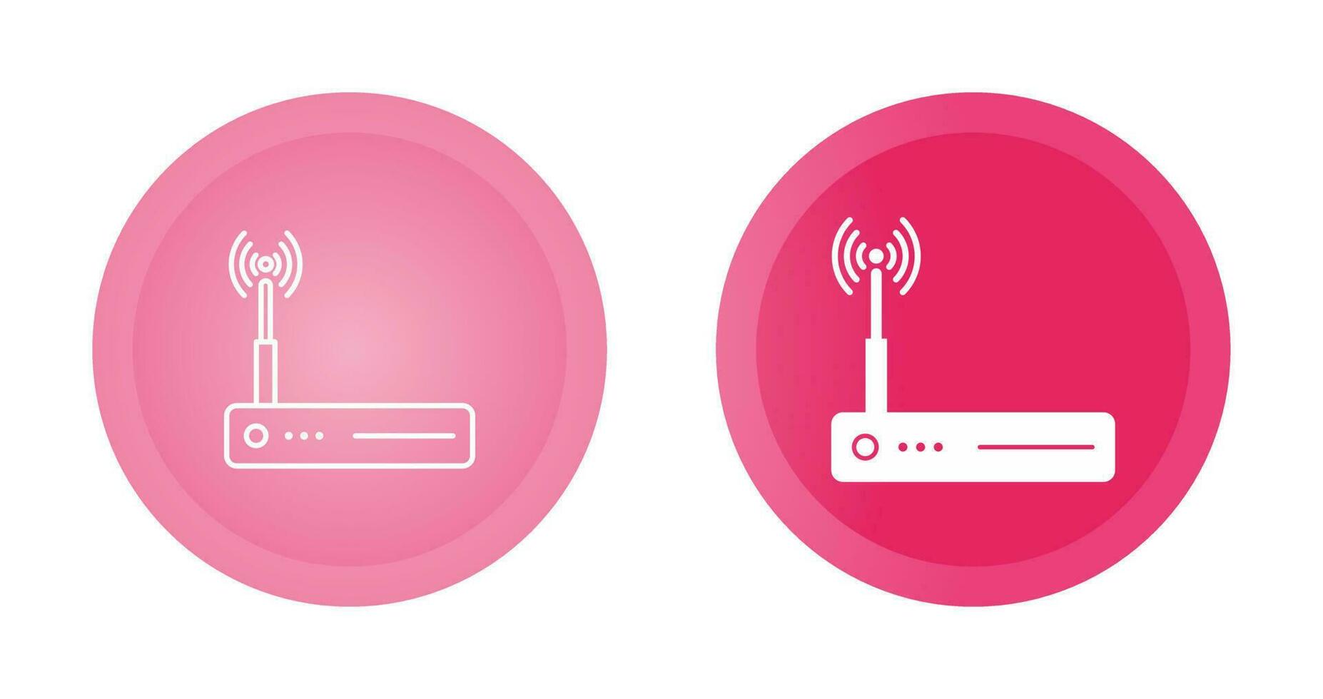 Router Vector Icon