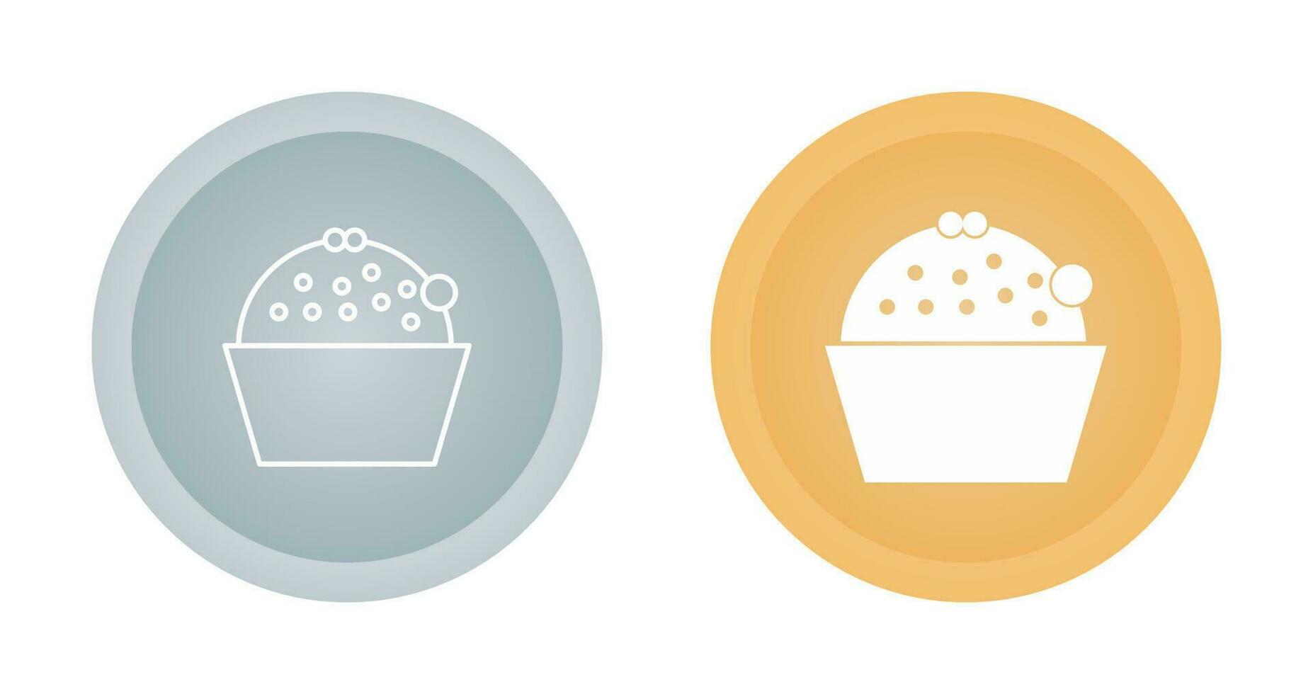 Cup Cake Vector Icon