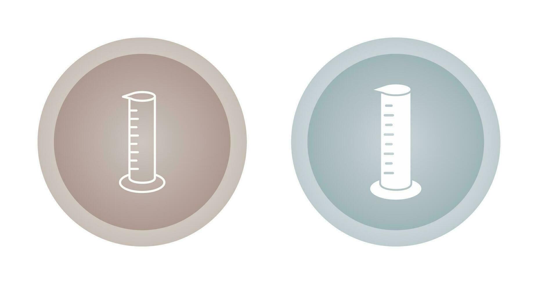 Graduated Cylinders Vector Icon