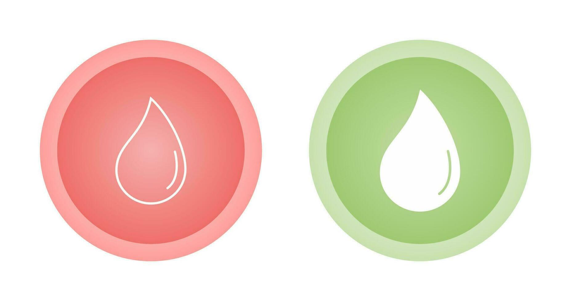 Water Droplet Vector Icon