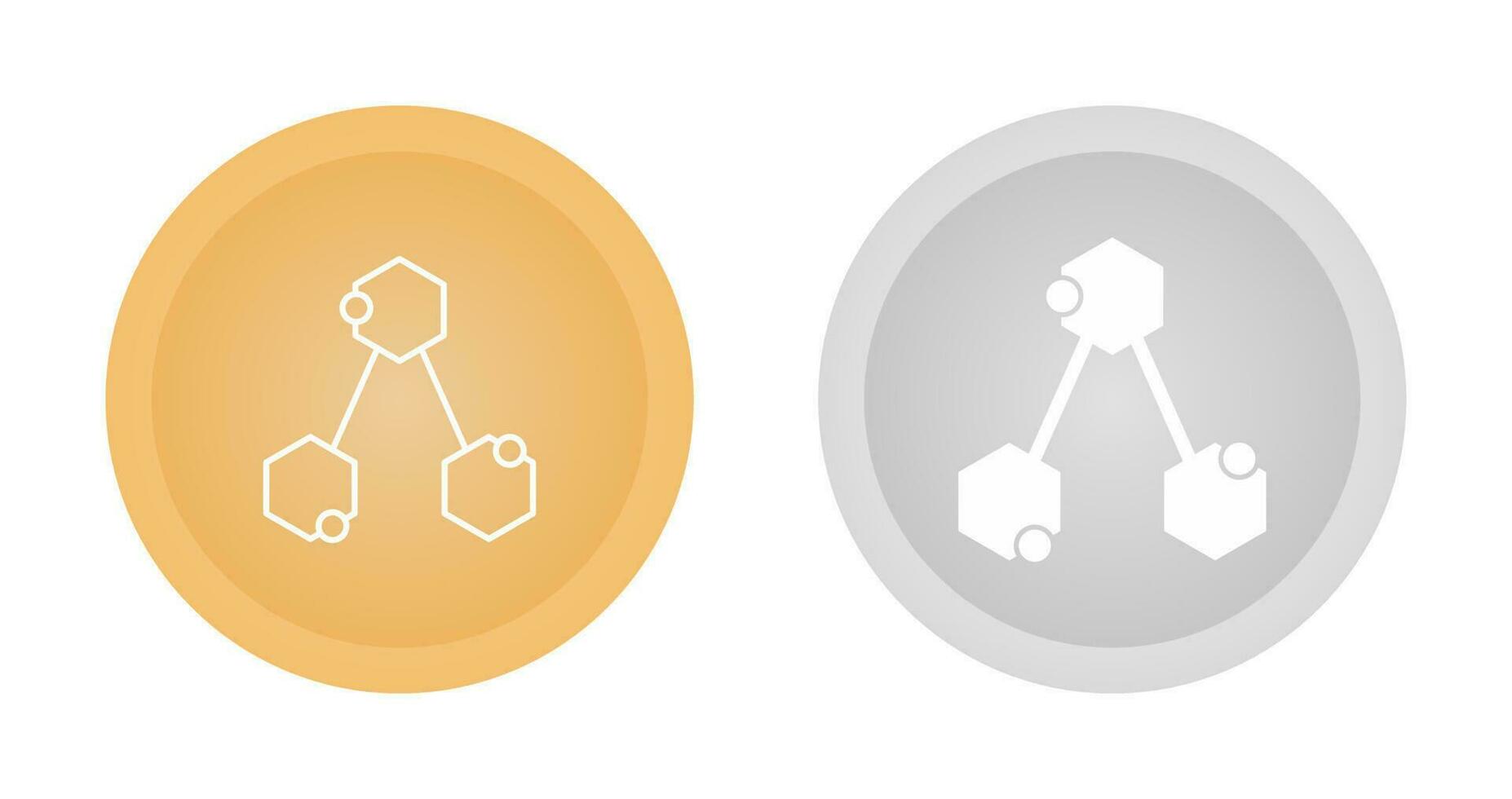 Chemical Structure Vector Icon