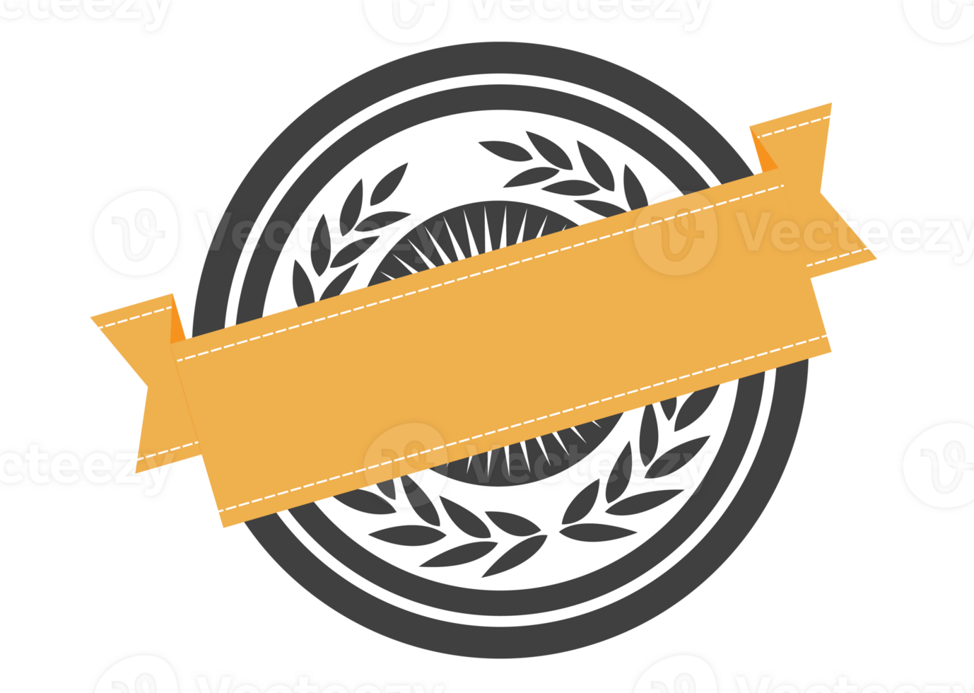 Retro label template.It's guarantee concept png