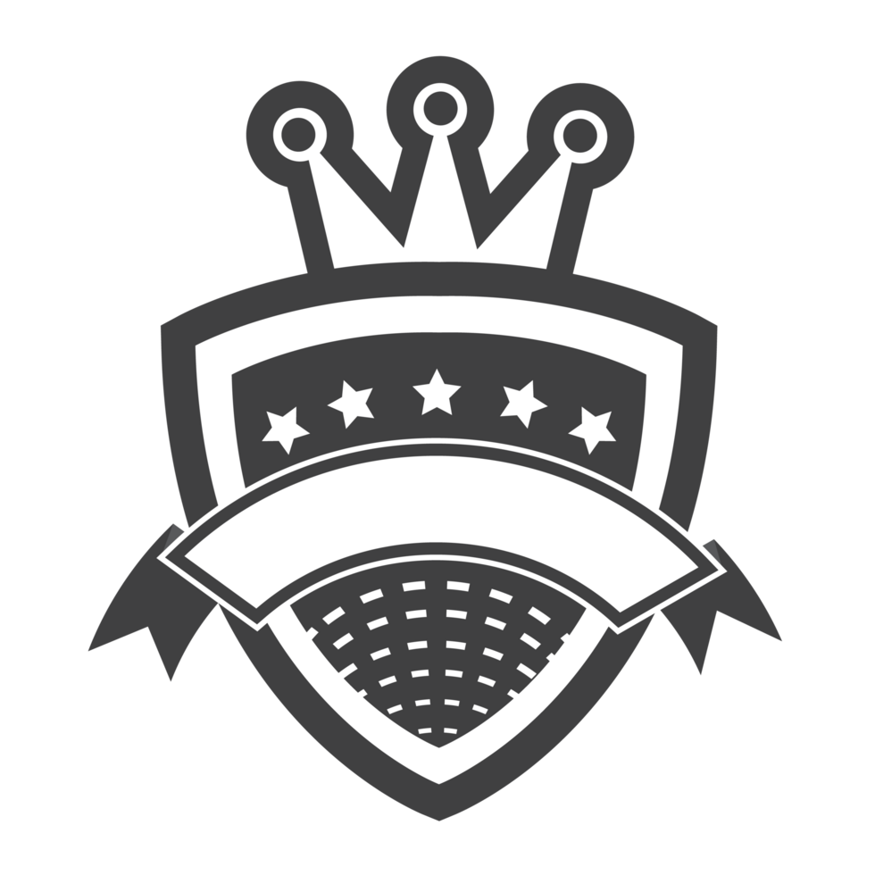 Black and white Label template png