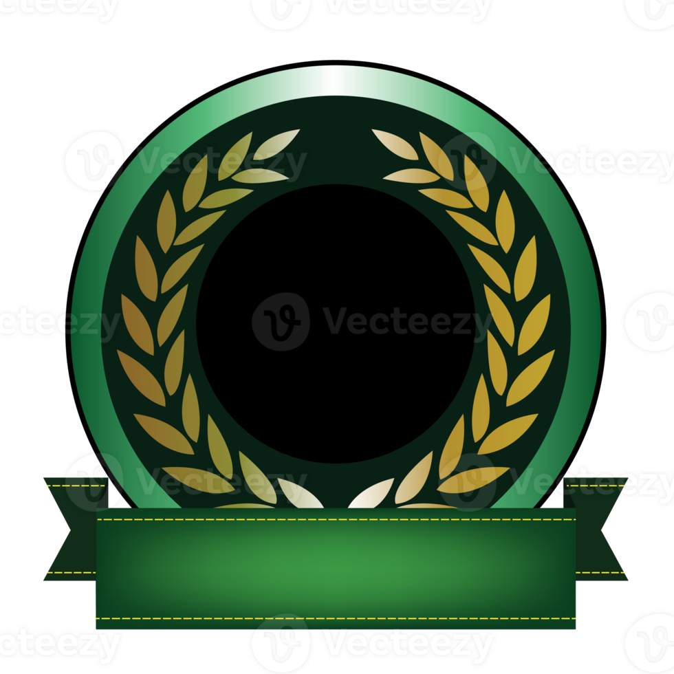 Green logo template.It's winner concept 23654783 PNG