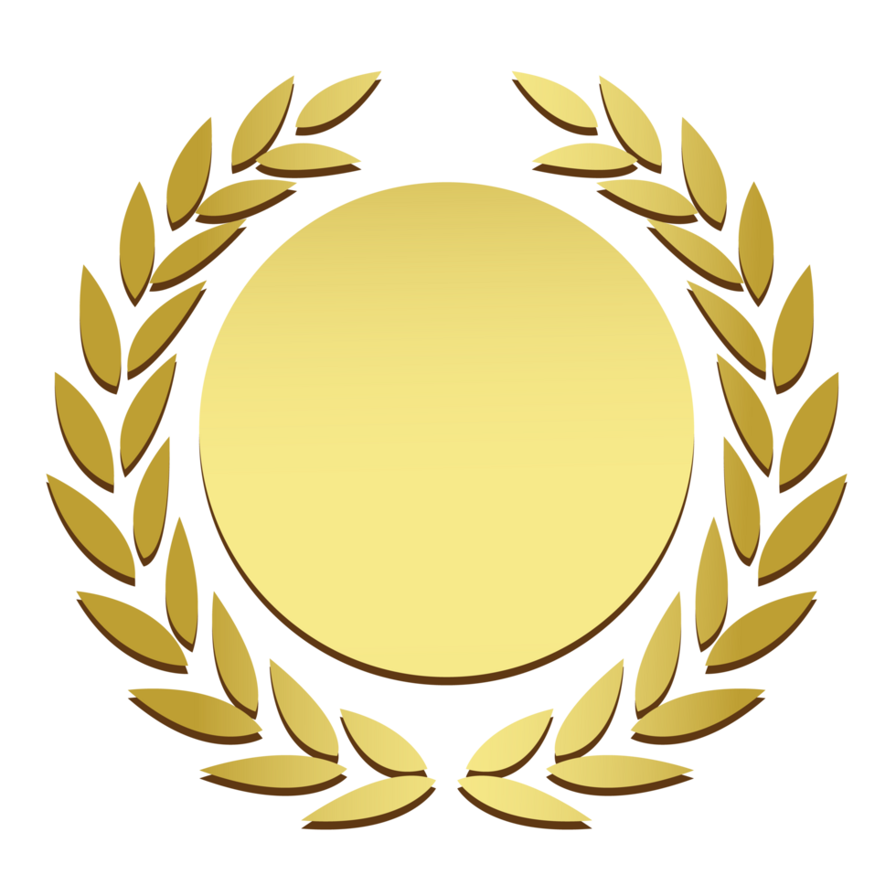 goldene logo-vorlage png