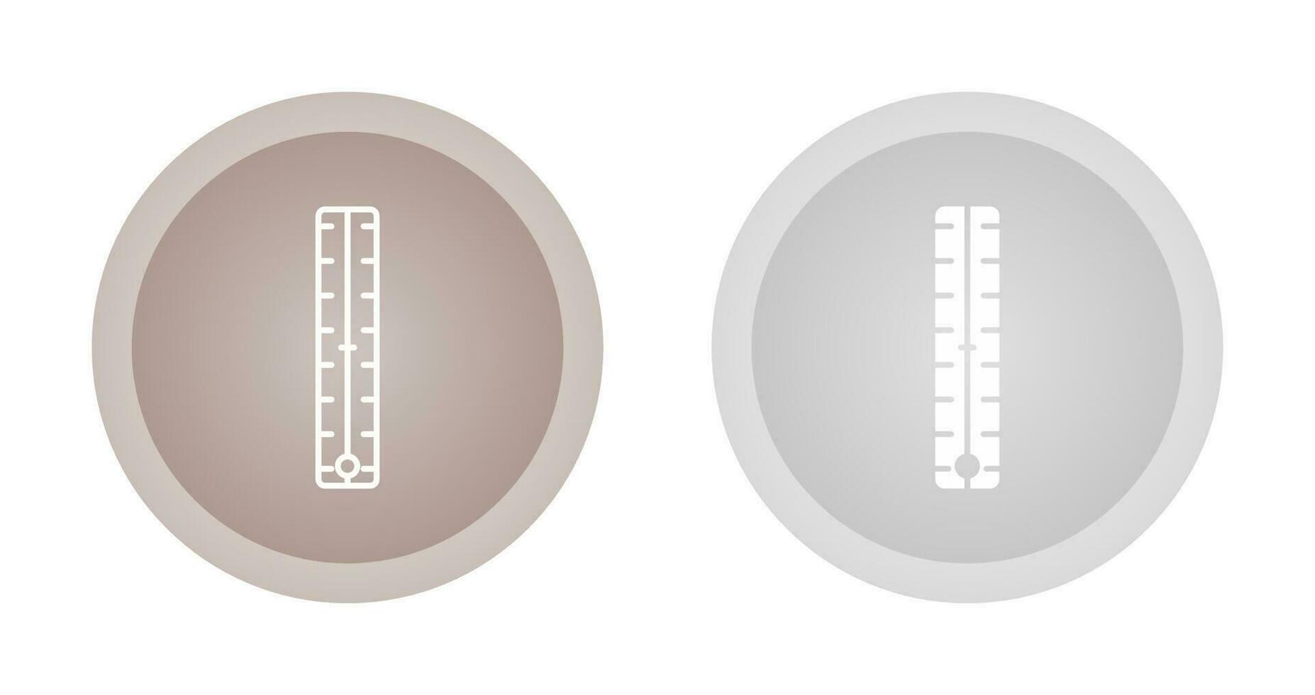 termómetro vector icono