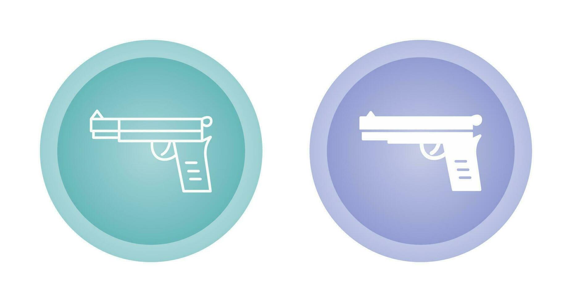 Pistol Vector Icon