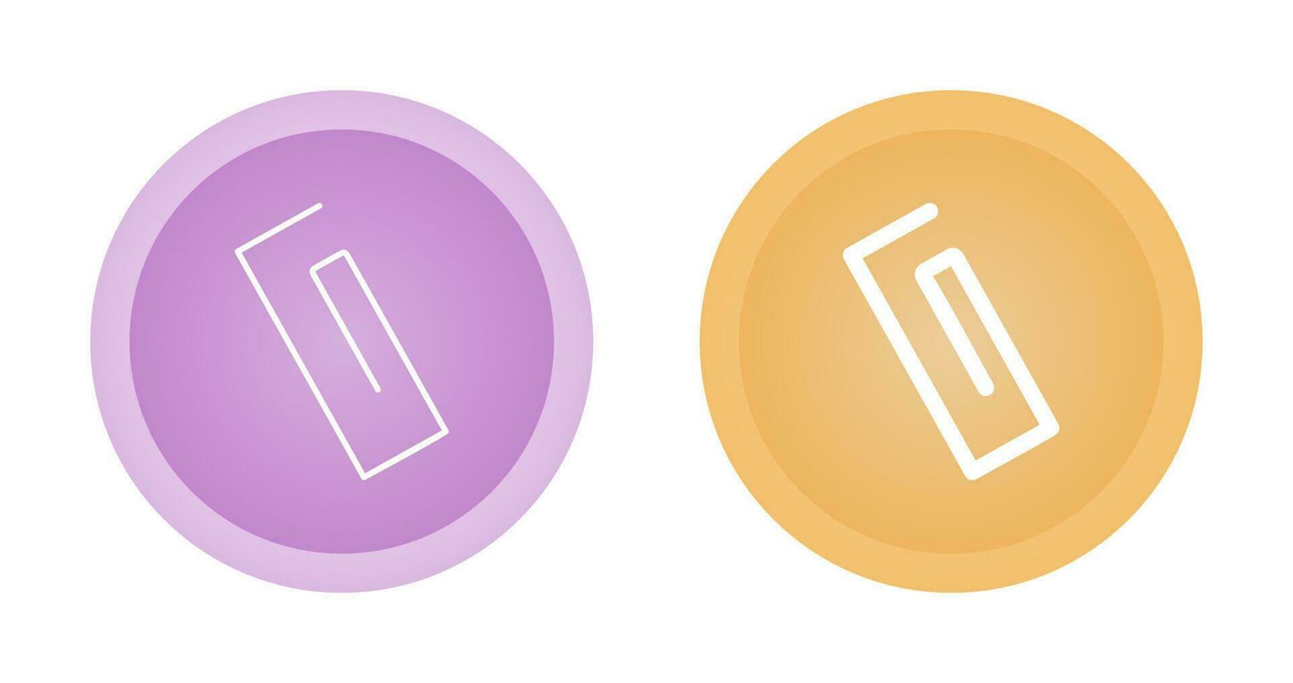 Paper Clip Vector Icon