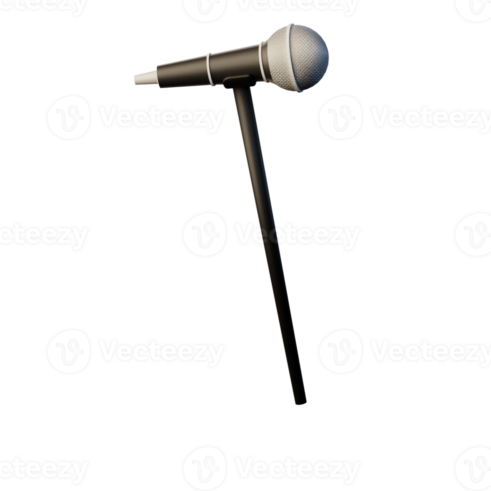 3D ICON MICROPHONE png