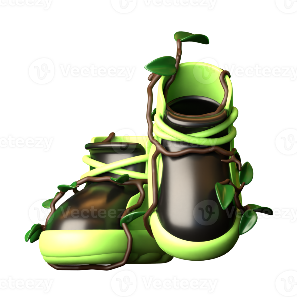 3D ICON HIKING BOOTS png