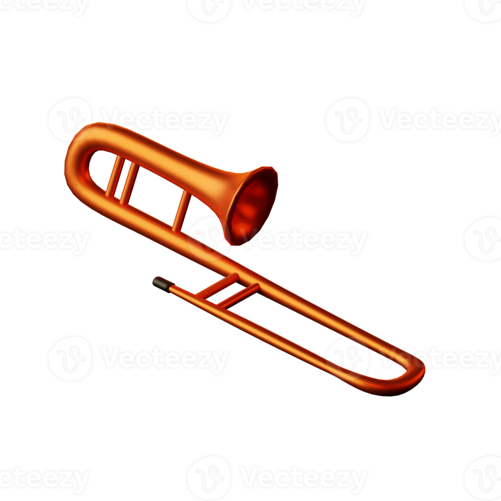 3D ICON TROMPET png