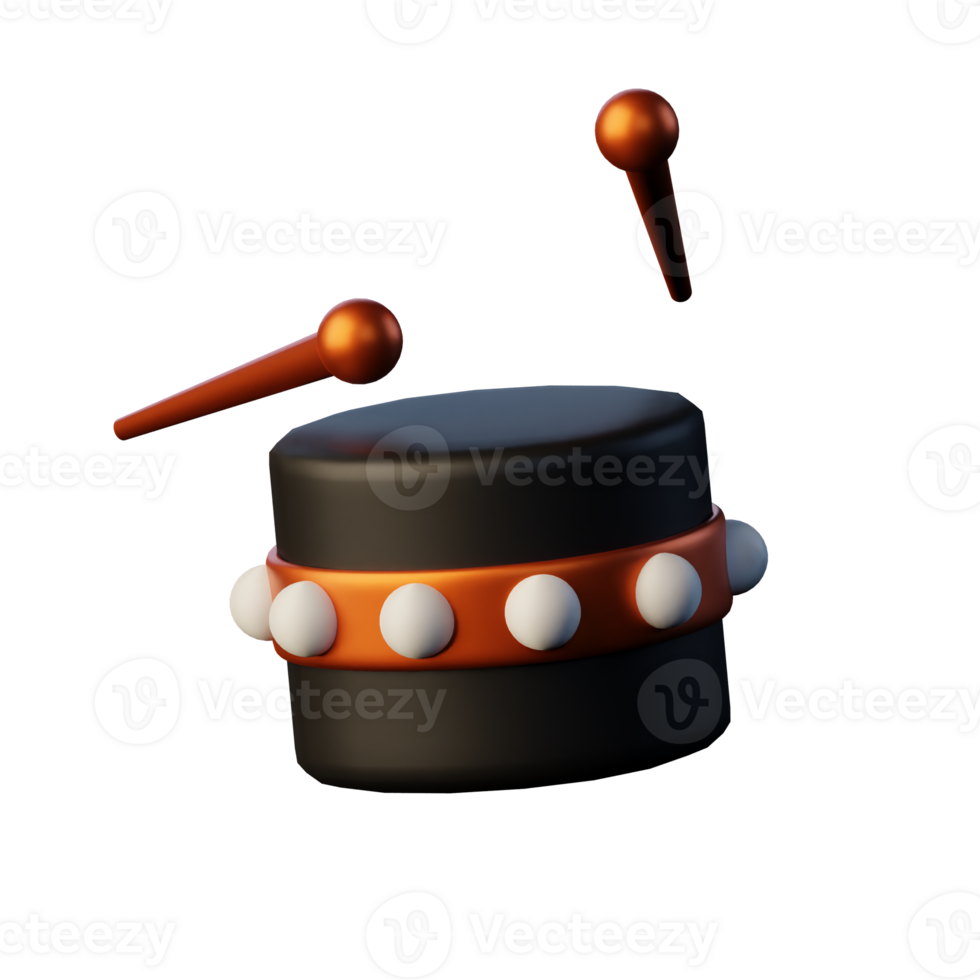 3D ICON DRUM png