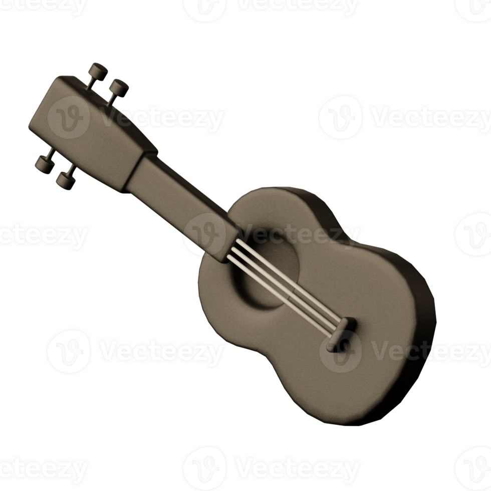 3d icône guitare png
