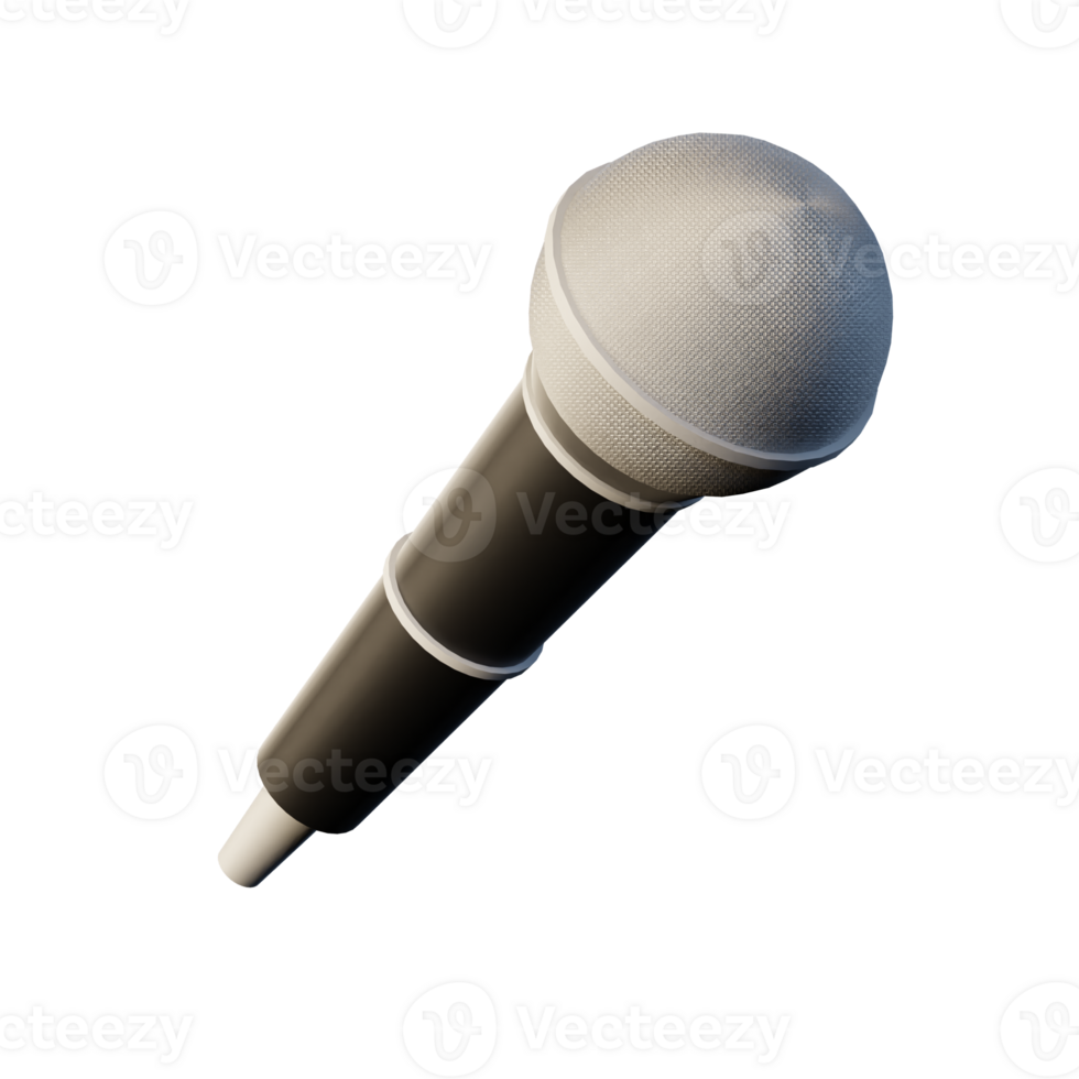 3D ICON MICROPHONE png