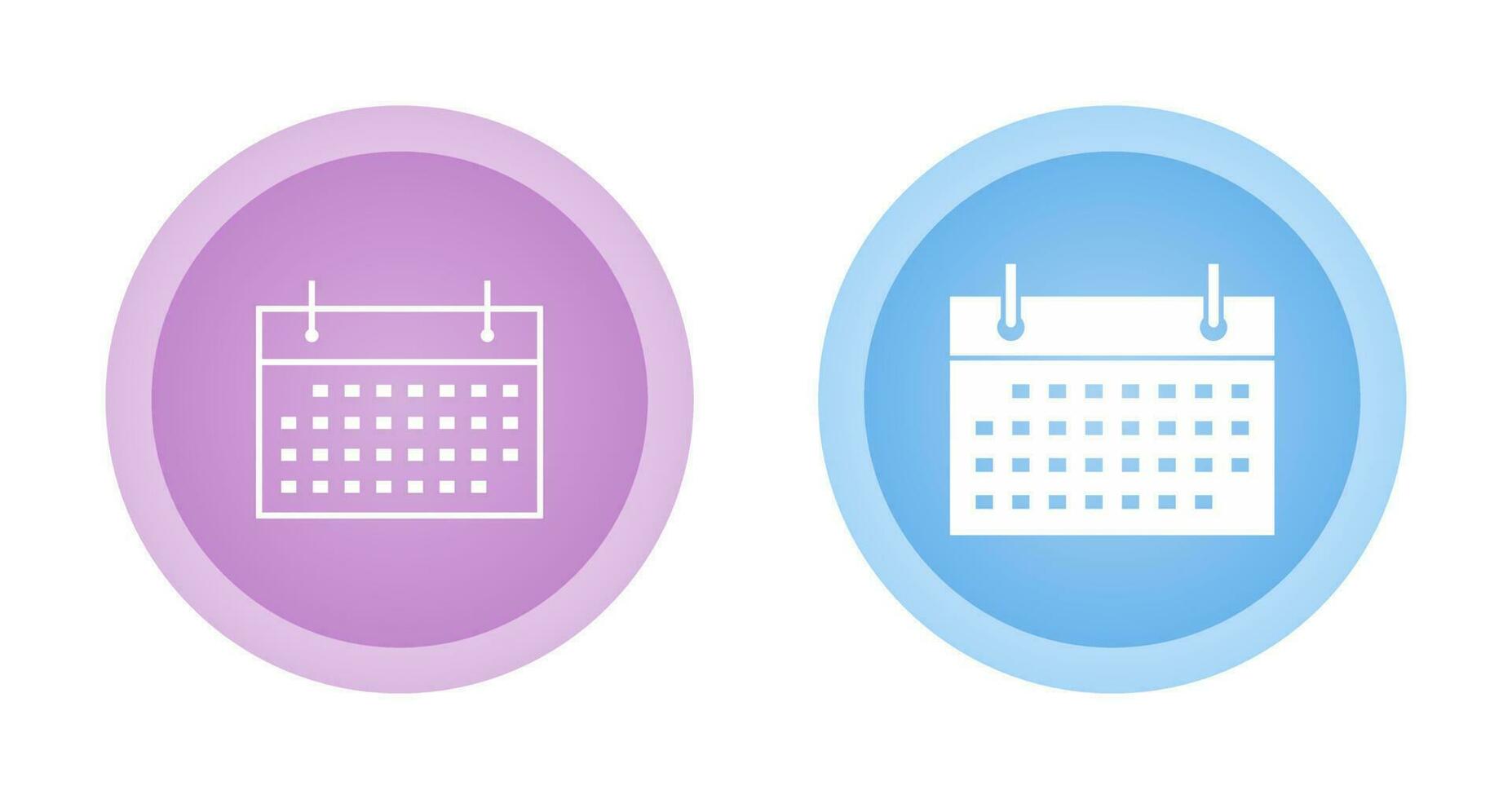 icono de vector de calendario