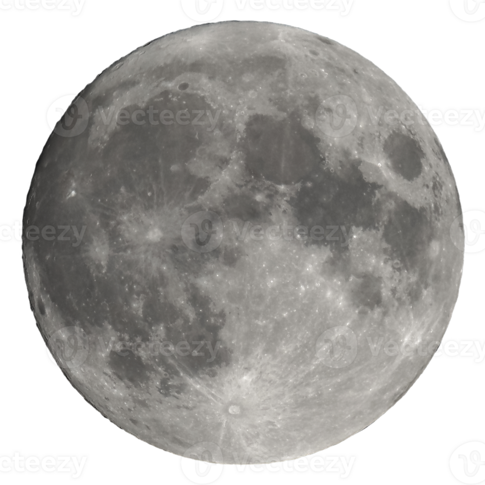 lleno Luna transparente png