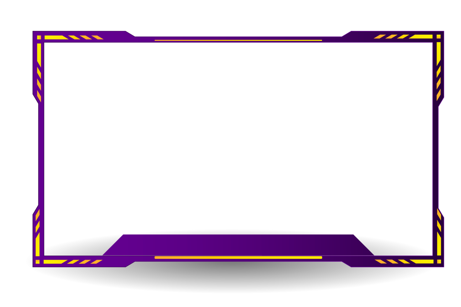 Live stream gaming panel design png
