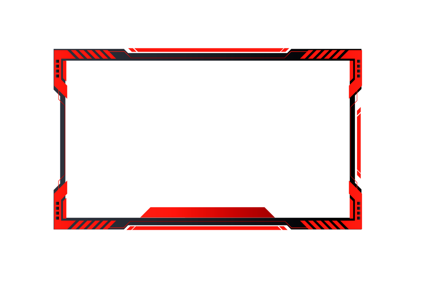 Live stream gaming panel design png