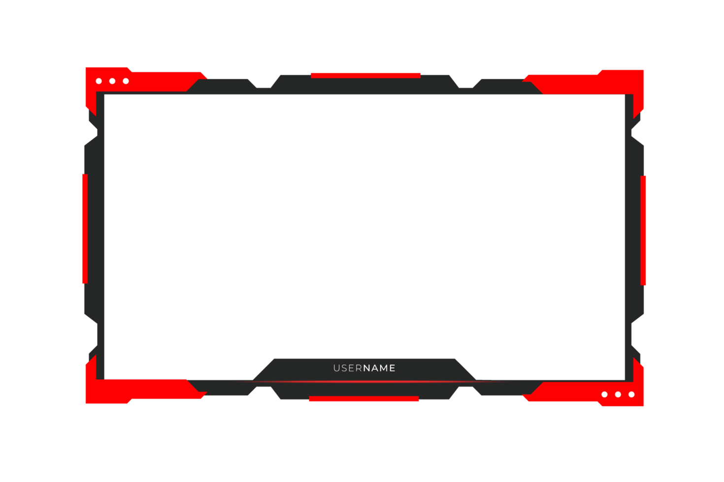 Live stream gaming panel design png