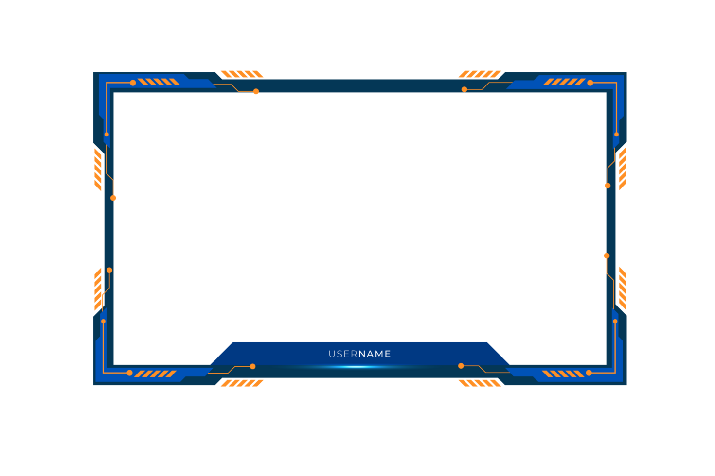 Live stream gaming panel design png