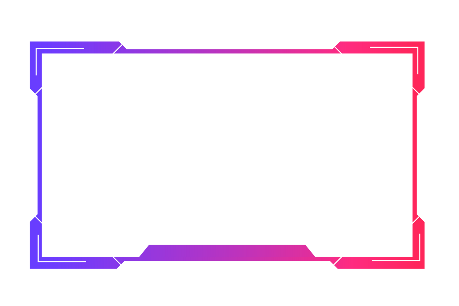 Live stream gaming panel design png