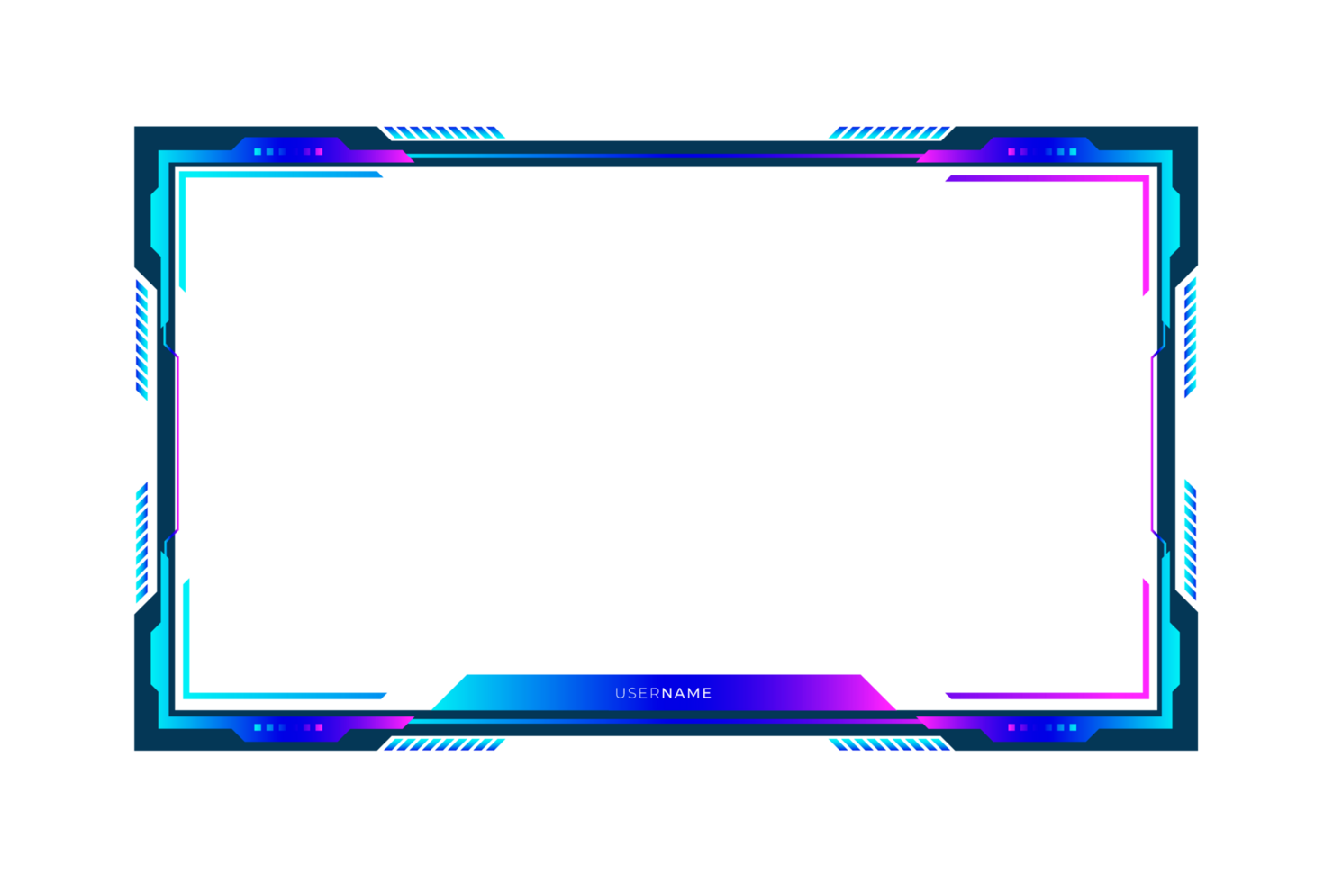 Live stream gaming panel design png