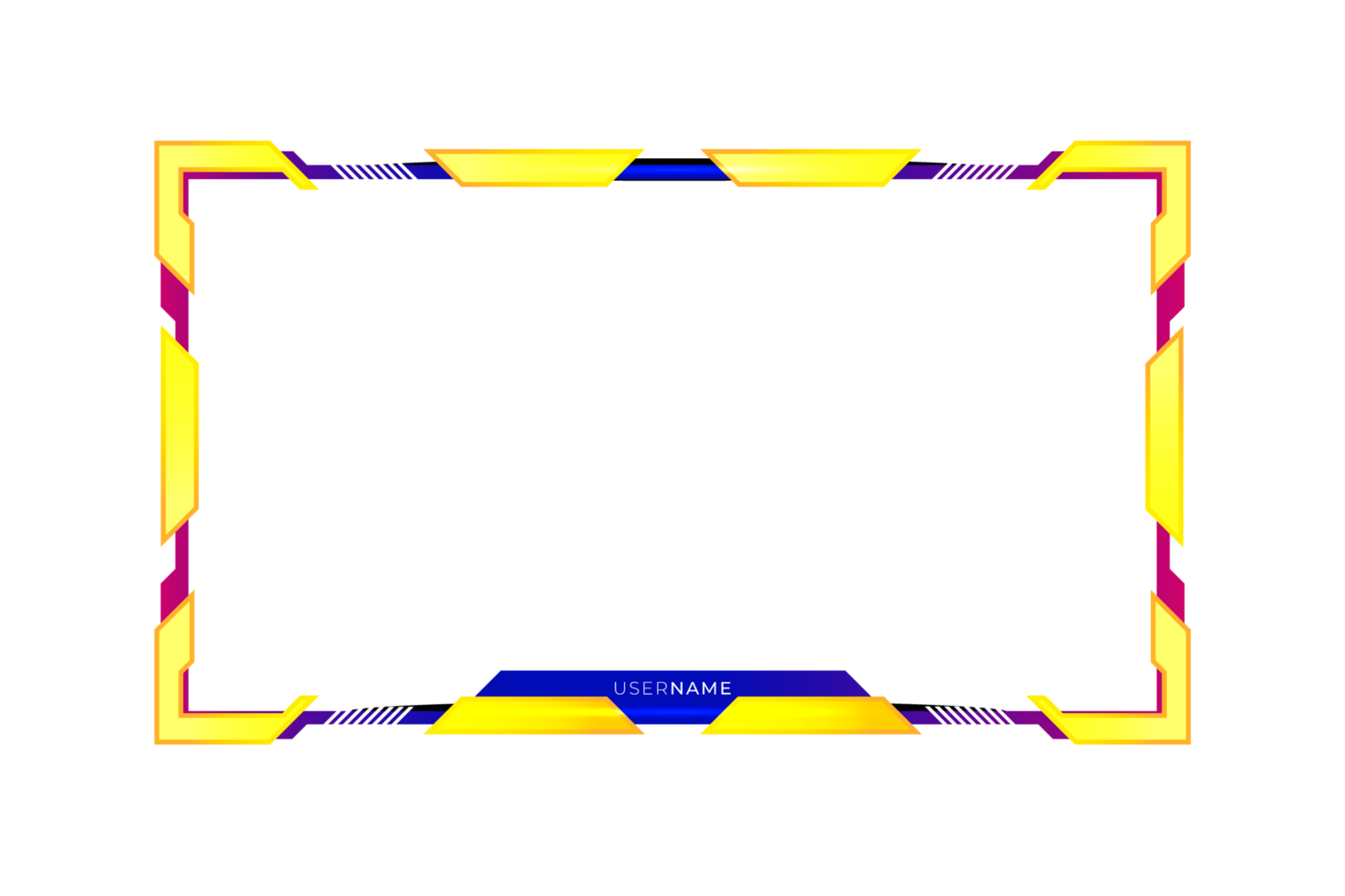 Live stream gaming panel design png