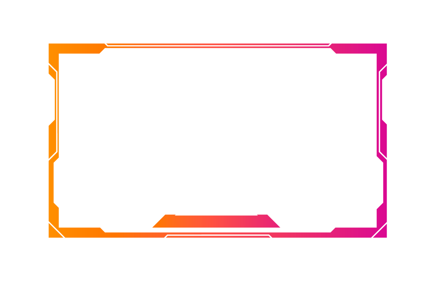 Live stream gaming panel design png