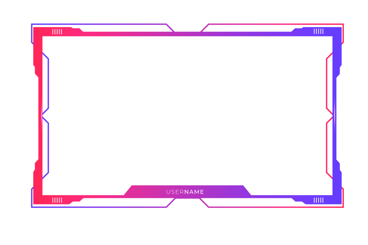 Live stream gaming panel design png