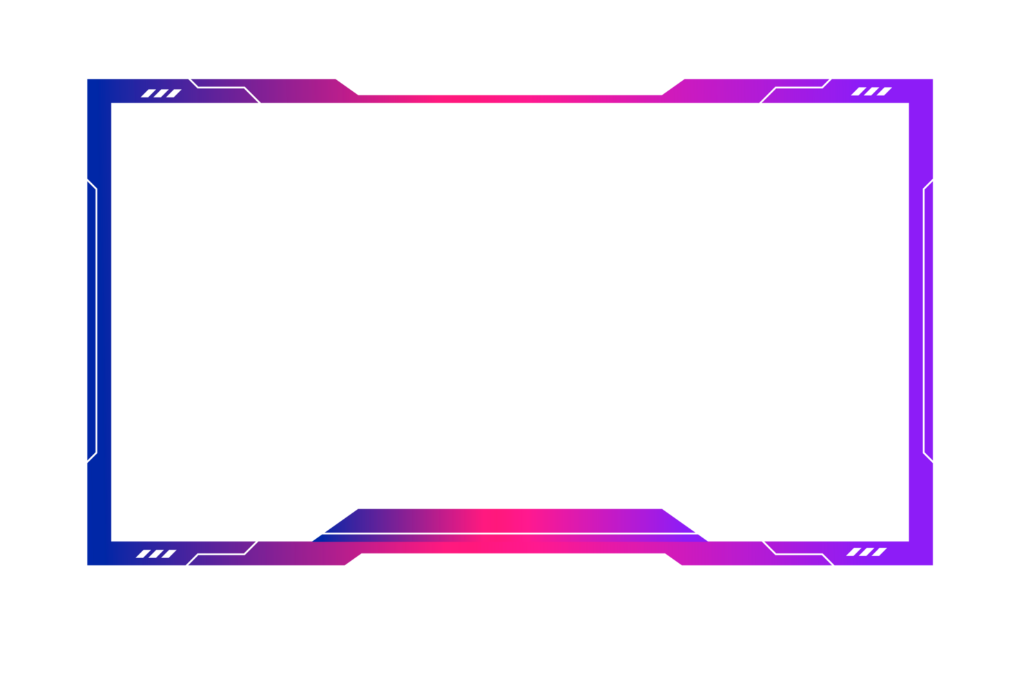 Live stream gaming panel design png