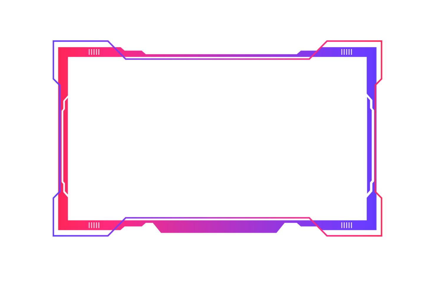 Live stream gaming panel design png