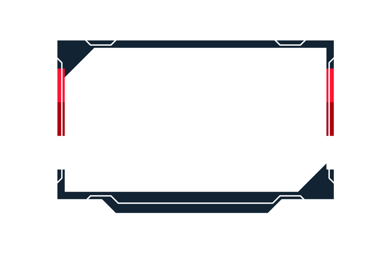 Live stream gaming panel design png