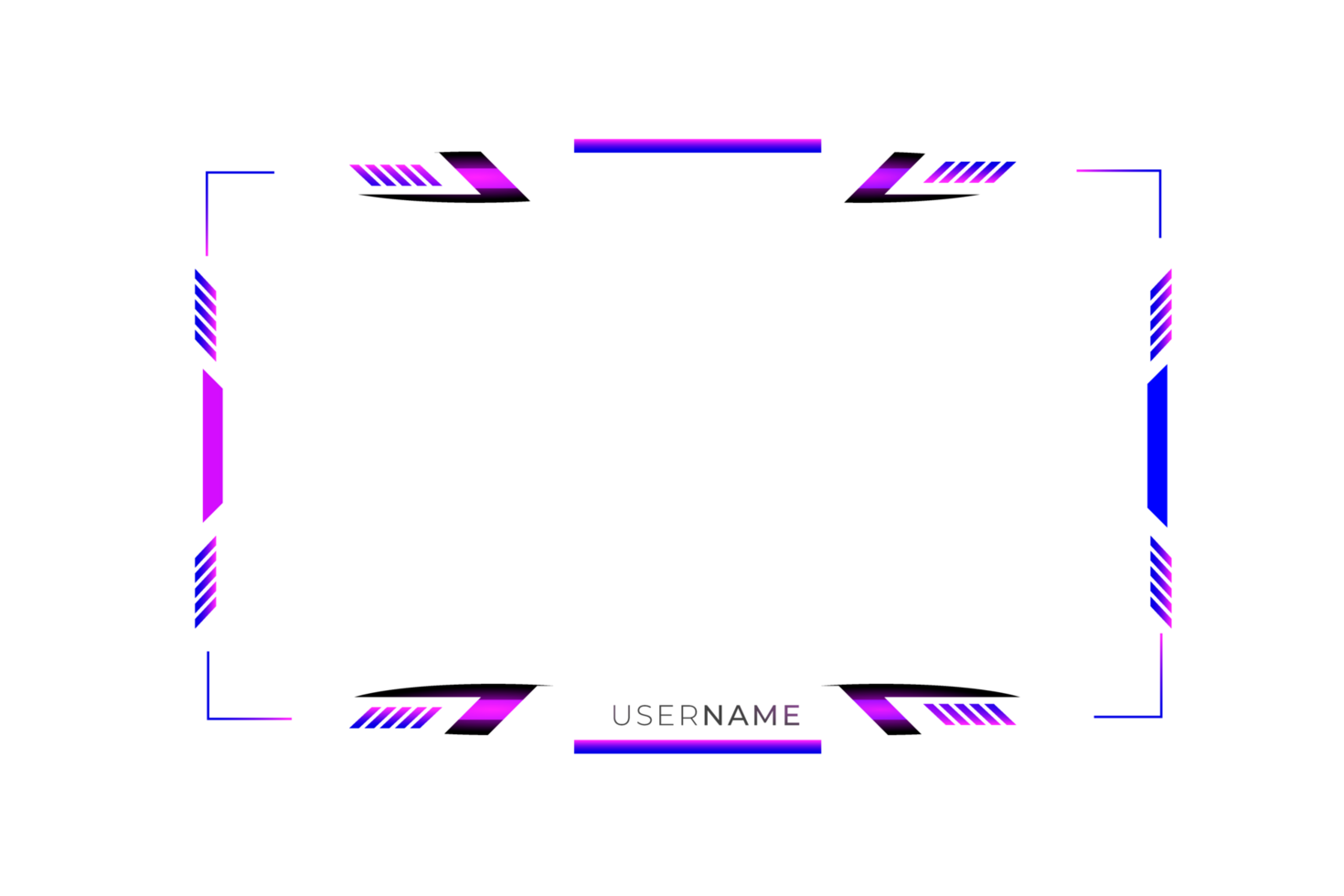 Live stream gaming panel design png