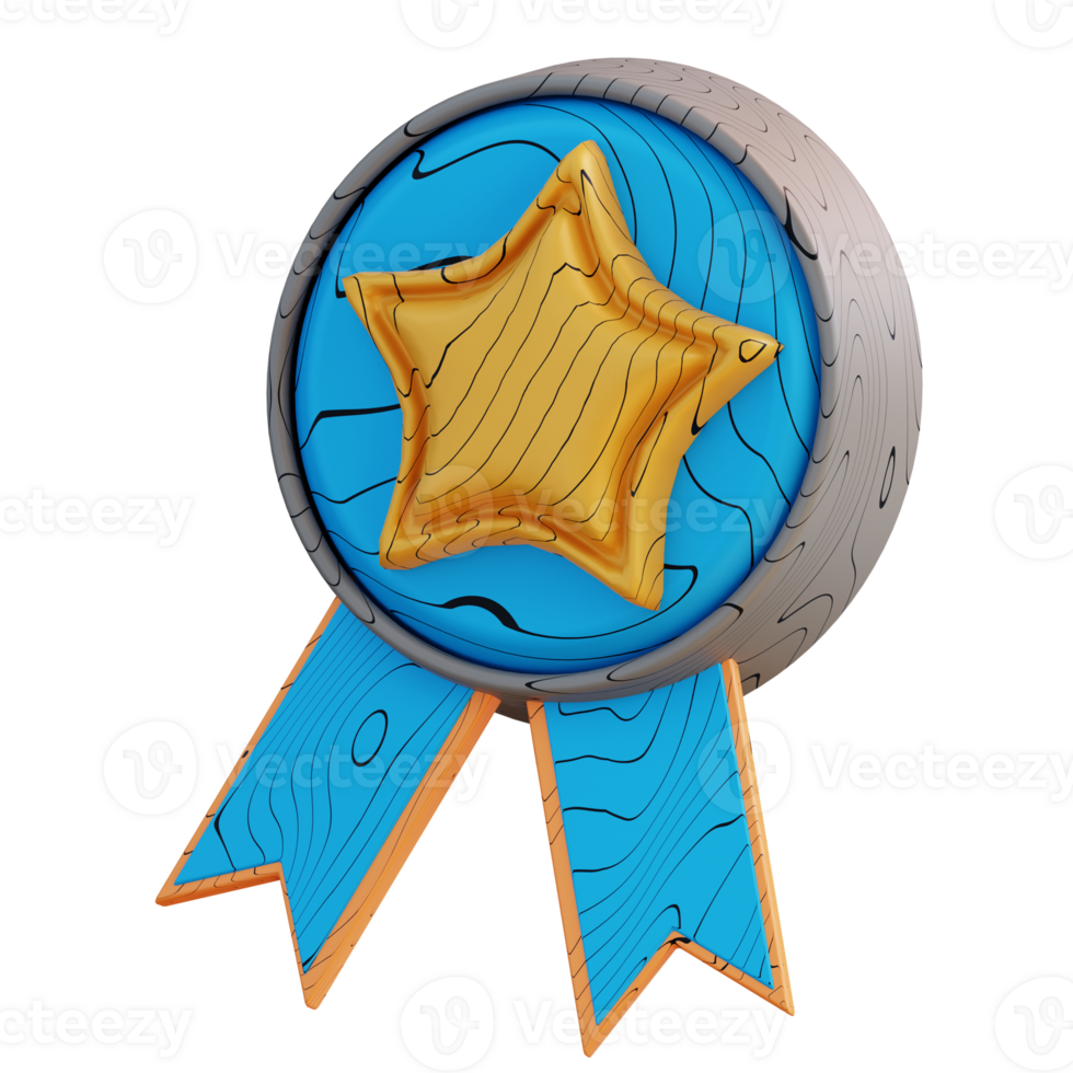 3D illustration bundle star charter png