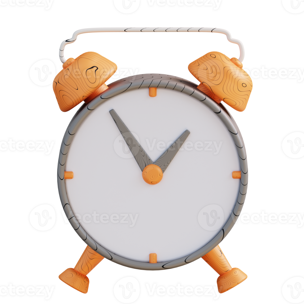 3d illustration clock png