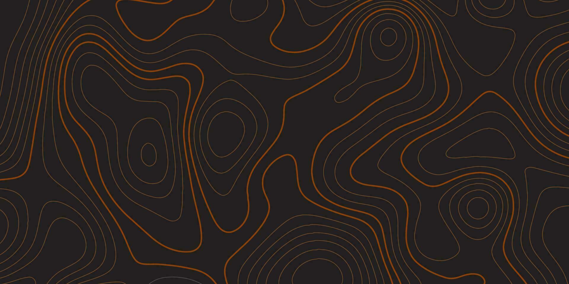Abstract topography style banner design vector