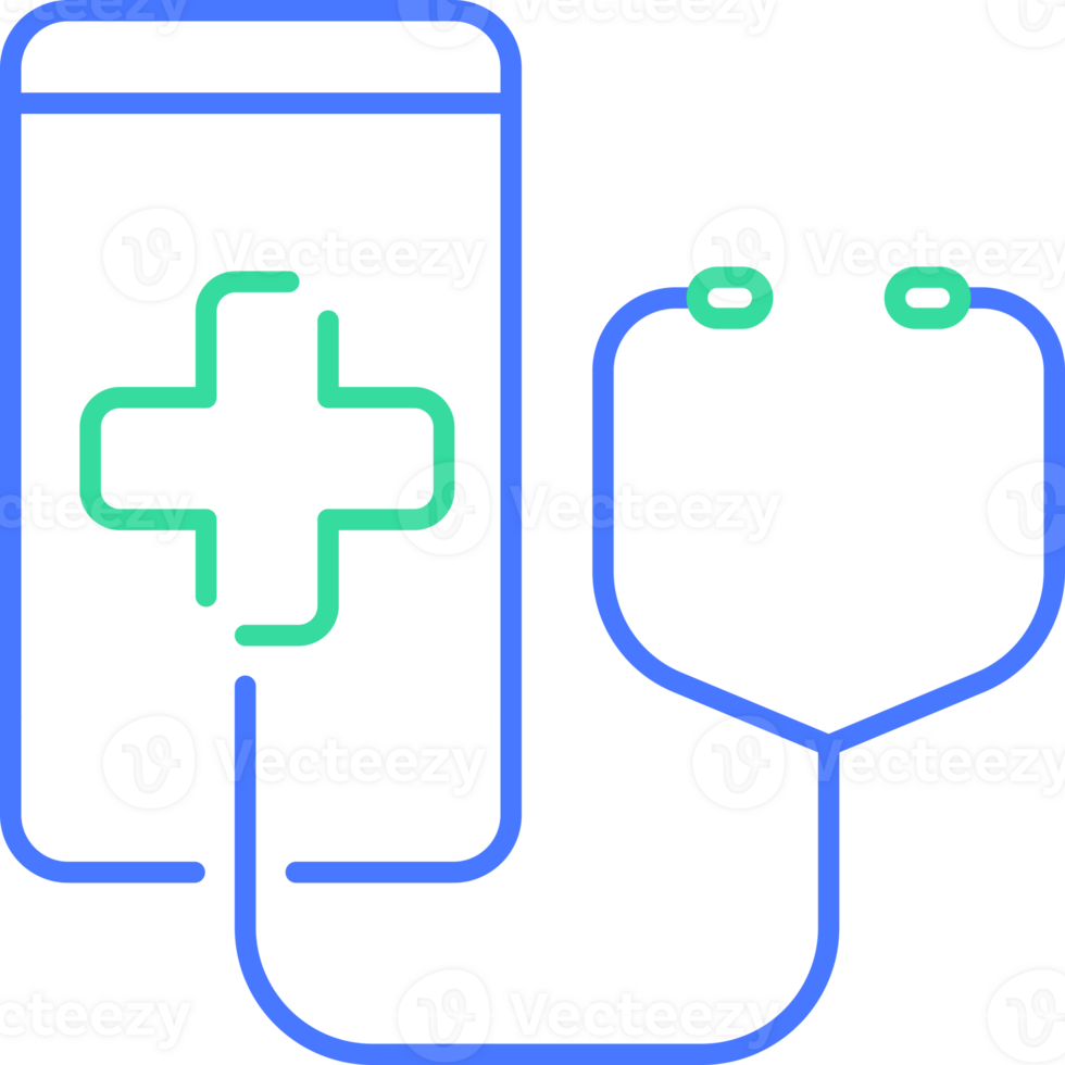 Customer health line icon png