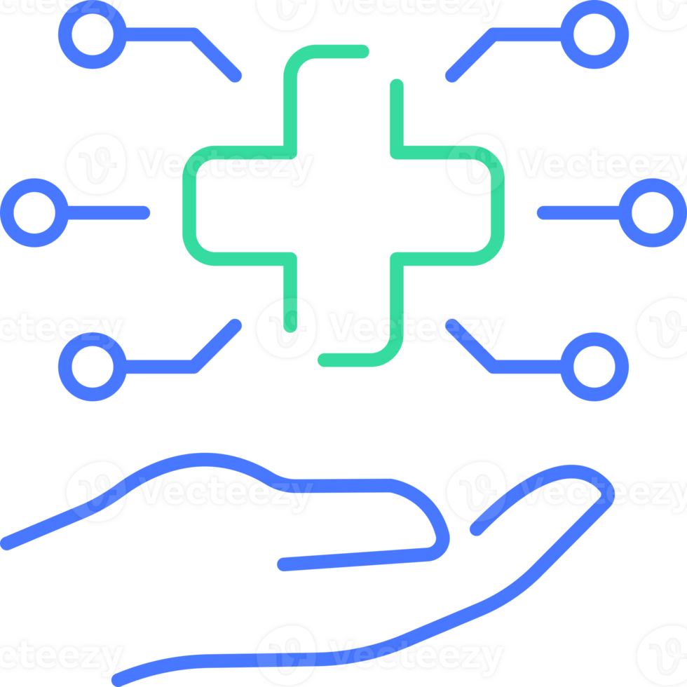 numérique santé ligne icône png