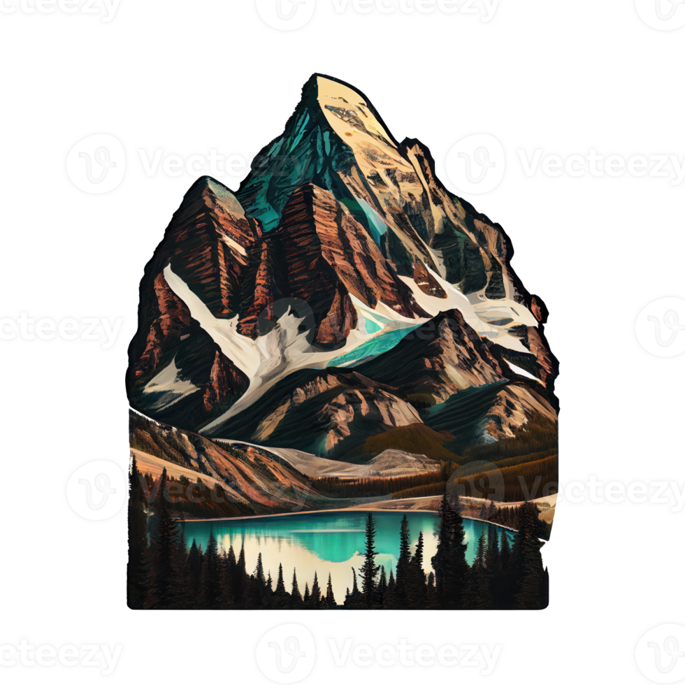 Mountain canadian rockies 23657776 png