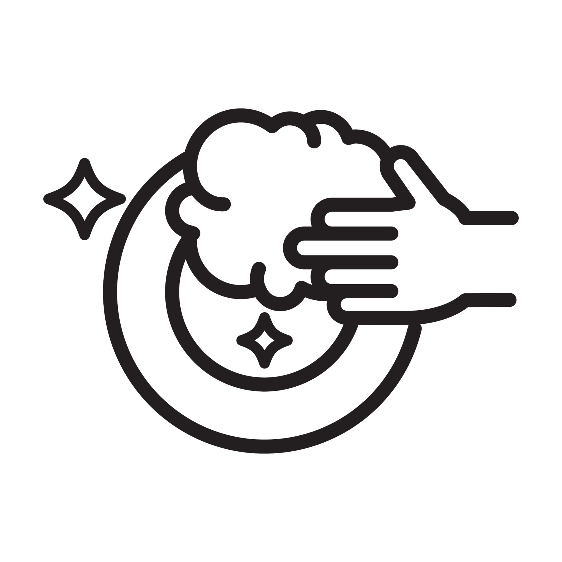 Dishwasher icon vector. Dishwasher sign. Cleaning symbol. 23658173