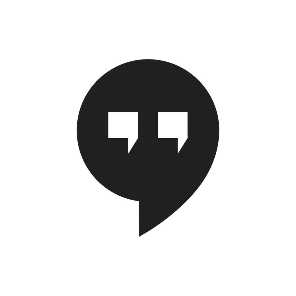 quotation icon vector design illustration