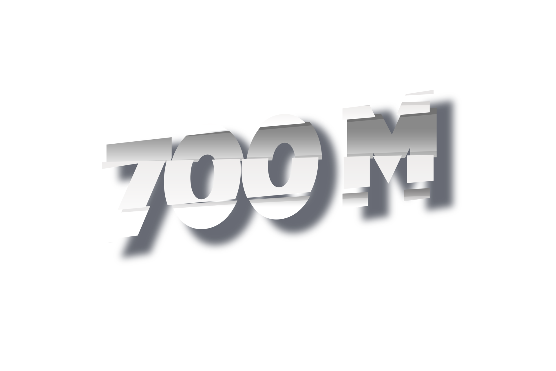 700 Million Subscribers Celebration Greeting Number With Cutting Design 700-million-subscribers-celebration-greeting-number-with-cutting-design